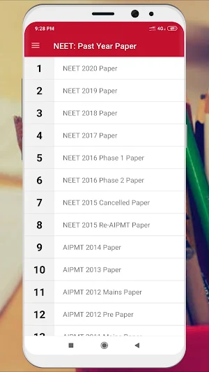 NEET: Previous Year Question Paper With Solution📚 Screenshot 0