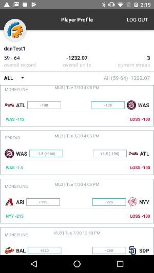 SharpSide - The Sports Betting Community Screenshot 3