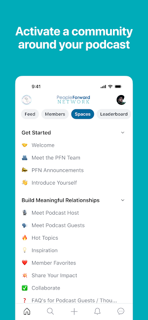 PeopleForward Network Screenshot 2
