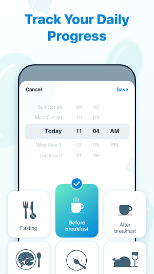 GlucoseEase Blood Sugar App Screenshot 2