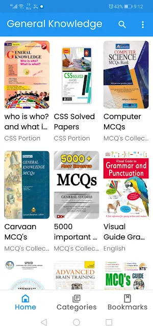 General Knowledge - Books Screenshot 0