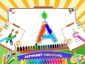 Baby Coloring Book Kids Games Screenshot 1