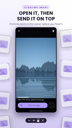 Floating Image Screenshot 1