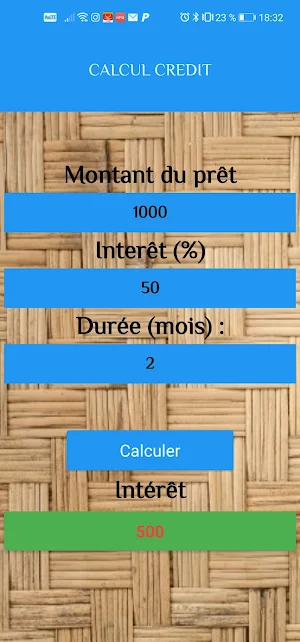 Simulation de crédit Screenshot 0
