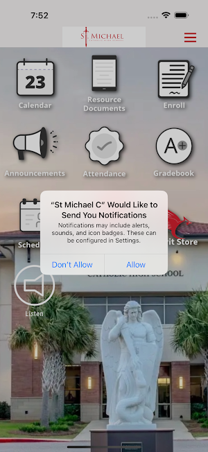 St Michael Catholic High Sch. Screenshot 0