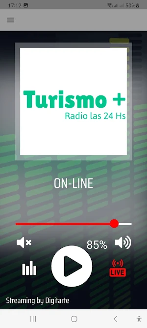 Turismo Plus Radio Screenshot 2