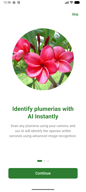 AI Plumeria Scanner Screenshot 0