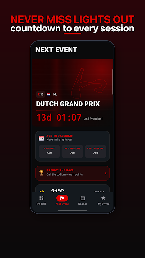 PitWeek: F1 Calendar & Timing Screenshot 0
