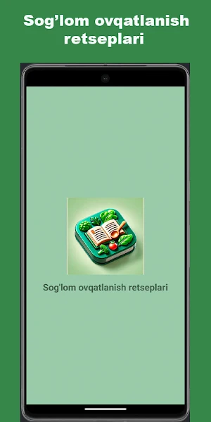Sog'lom ovqatlanish retsepti Screenshot 0