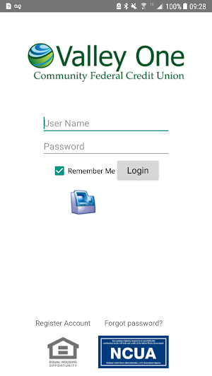 Valley One Community FCU Mobile Banking Screenshot 0