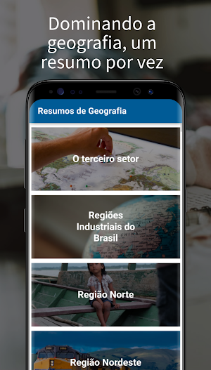 Resumos de Geografia Screenshot 1