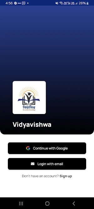 VIDYAVISHWA Screenshot 0