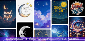 Good Night Wallpaper HD & 4K Screenshot 0
