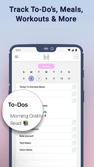The Happiness Planner Screenshot 2