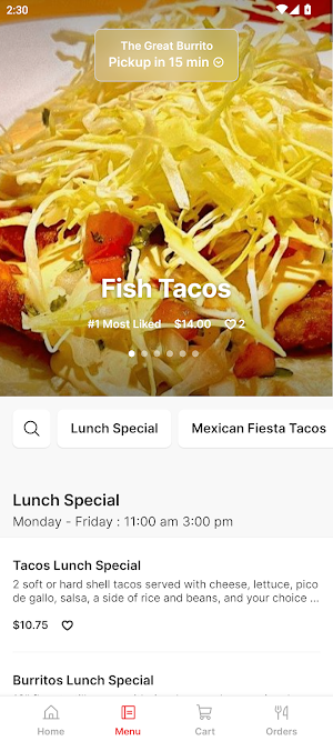 The Great Burrito NJ Screenshot 1
