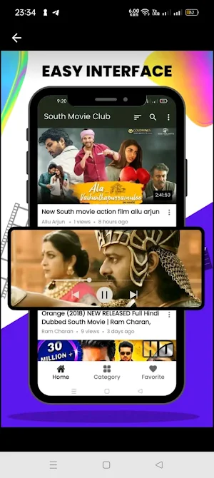 SouthFlix - South Hindi Movies Screenshot 0