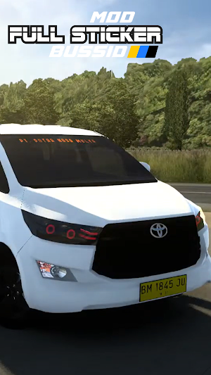 Mod Bussid Mobil Full Sticker Screenshot 2
