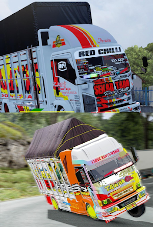 Truck Oleng Bussid 2023 Screenshot 0