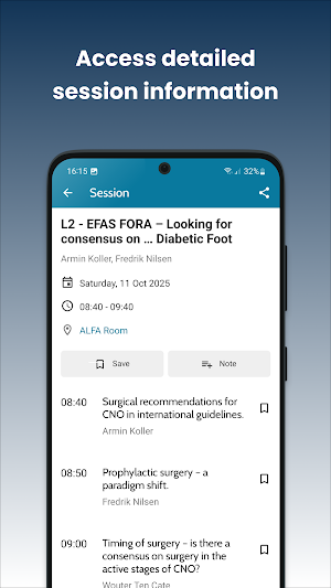 EFAS Congress 2025 Screenshot 2