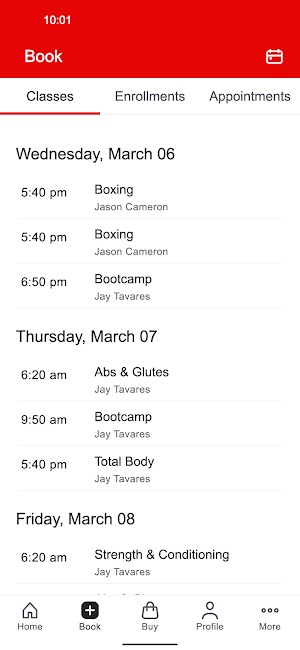 above all fitness center Screenshot 1