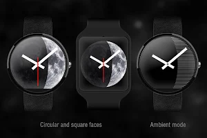 Moon Phase PRO - Watch Face Screenshot 2