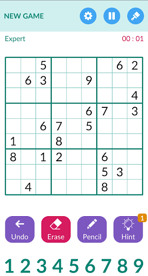 Sudoku Hero Screenshot 1