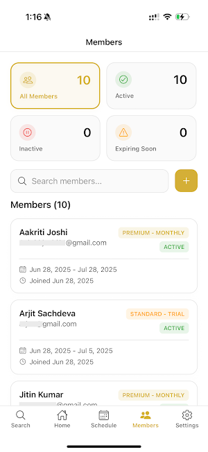 Zelvity Fitness Screenshot 2