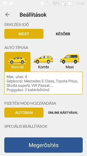 Turul Taxi - Tatabánya Screenshot 2