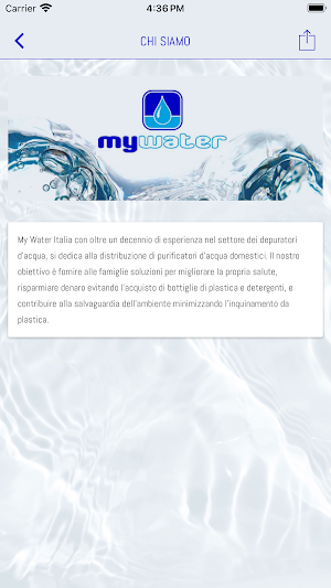 My-Water Italia Screenshot 1