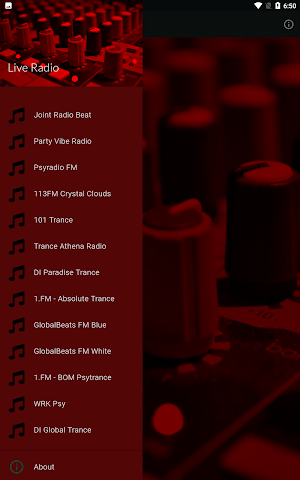 Trance Radios Live Screenshot 1