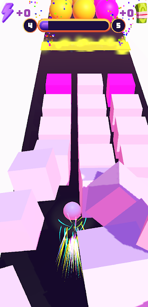 Rolling Colorful Ball Screenshot 2