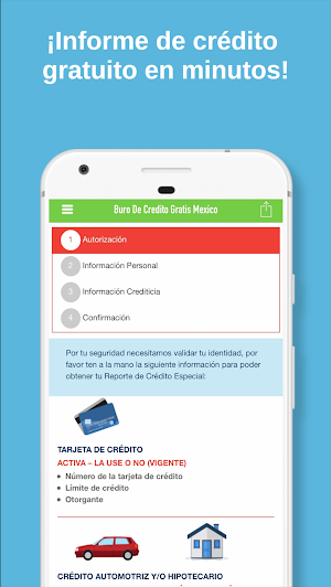 Buro De Credito Gratis Mexico Screenshot 1