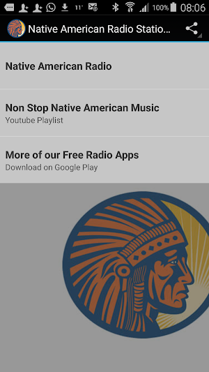 Native American Radio Stations Screenshot 0