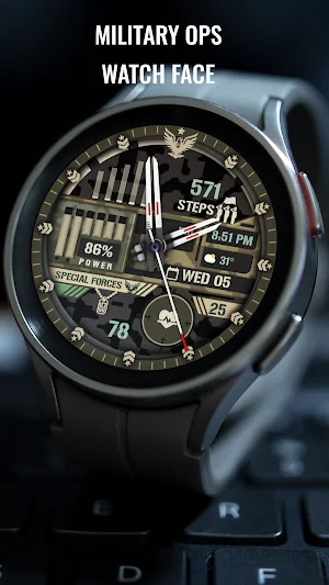 Military Ops Watch Face Screenshot 2