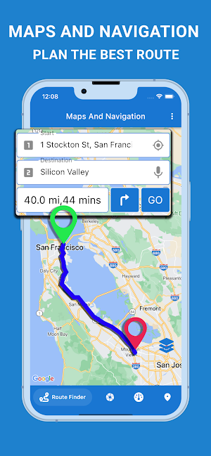 GPS Route Finder & GPS Camera Screenshot 1