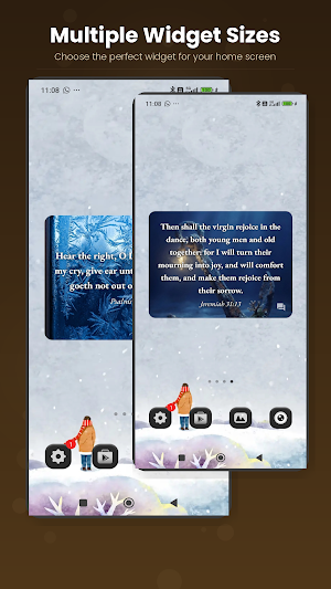 Bible Widget - Daily Verses Screenshot 1