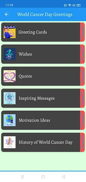 World Cancer Day Greetings Screenshot 1