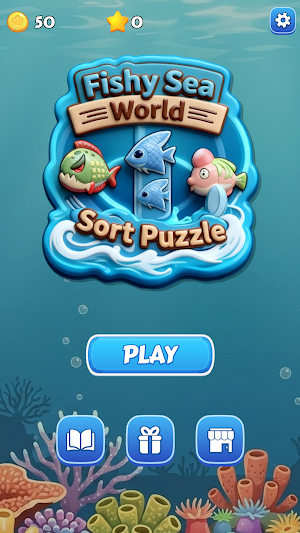 Fishy Sea World Sort Puzzle Screenshot 0
