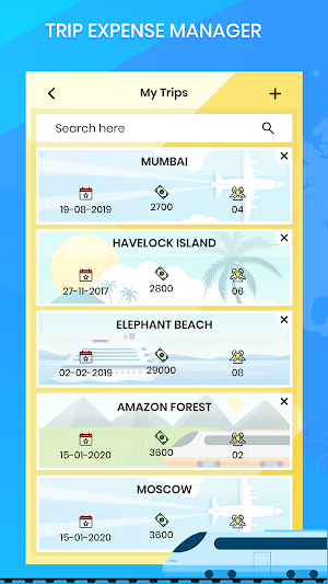 Trip Expense Manager - Travel Expense Tracker Screenshot 0
