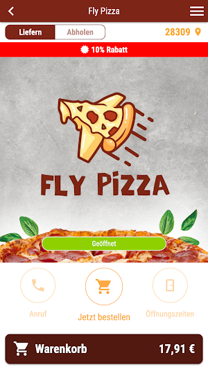 Fly Pizza Screenshot 0