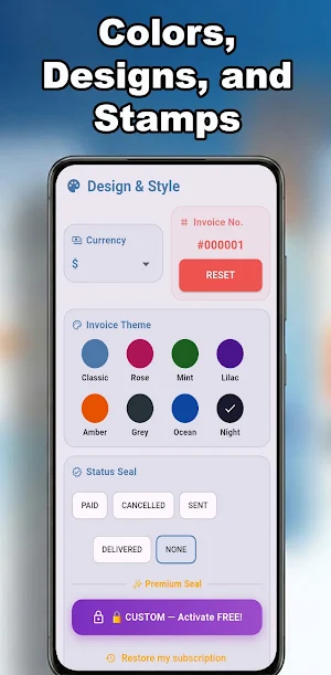 Invoice GO: Fast & Easy PDF Screenshot 3