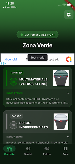 QSE Ricicla Screenshot 1