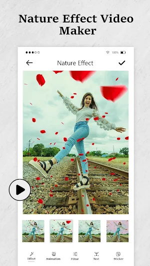 Nature Effect video maker Screenshot 2