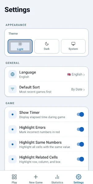 Logic Number Grid Screenshot 3