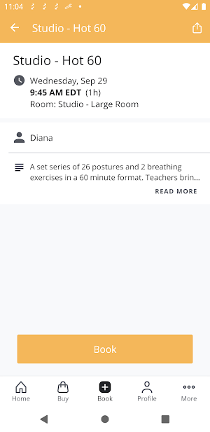 Bikram Yoga Rockville Screenshot 2