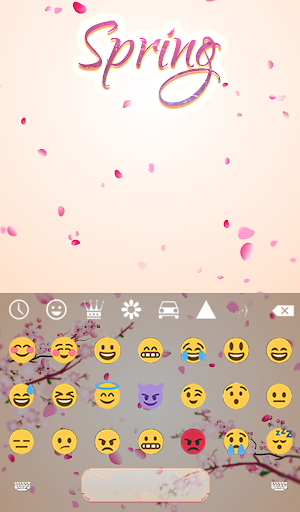 Spring Animated Keyboard + Live Wallpaper Screenshot 3