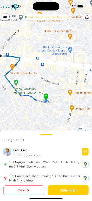Tài Xế Hộ Screenshot 2