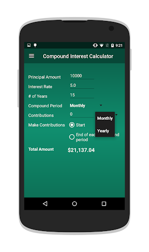 Financial Calculators Screenshot 3