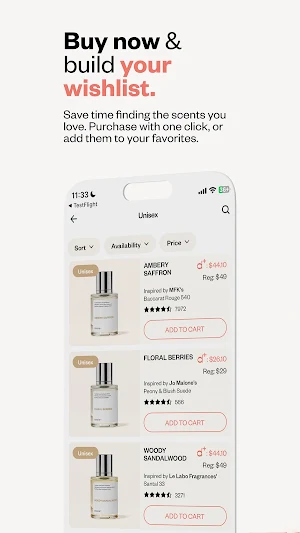 Dossier Perfumes Screenshot 3