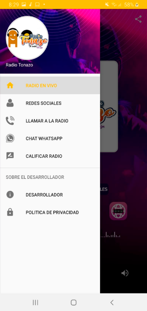 Radio Tonazo Screenshot 2